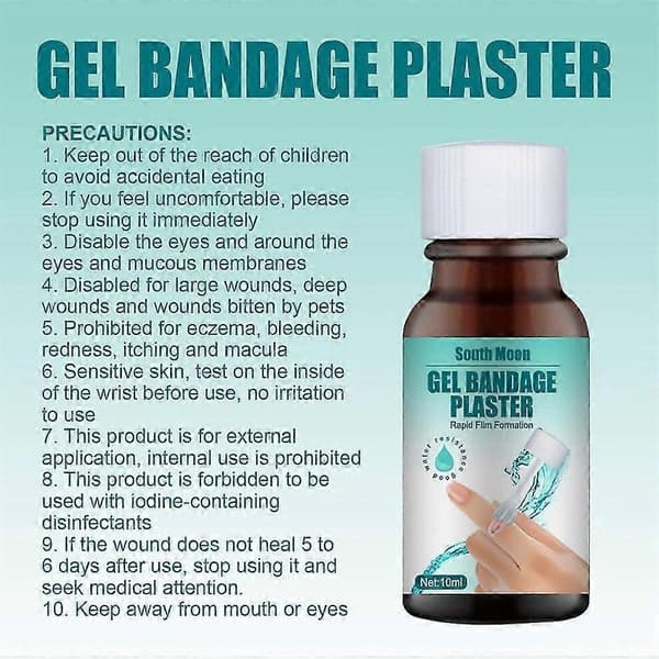 Kropshudlim Medicinsk Klæbemiddel Flydende Plaster 10ml 2024