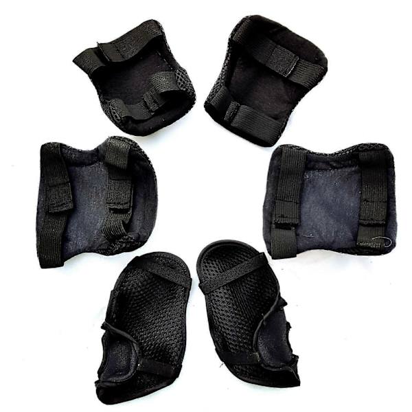 7-delars set barn cykelhjälm knä armbåge skydd cykel skridsko skydd SZS0542