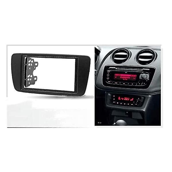 2 Din Adapter Cd Trim Panel Stereo Interface Radio Bilpanel Fascia For 2008+