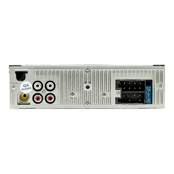 1din bilstereo Mp3-afspiller i instrumentbræt bilradio Bluetooth Usb/ Aux indgangsopladning med ur og temperatur