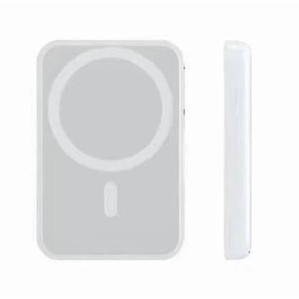 5000mAh trådlös MagSafe Power Bank - Magnetisk laddare, externt batteri för Apple iPhone 12/13/14 Pro