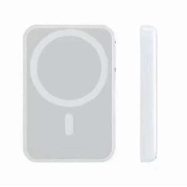 5000mAh trådløs MagSafe-powerbank - magnetisk lader, ekstern batteripakke for Apple iPhone 12/13/14 Pro