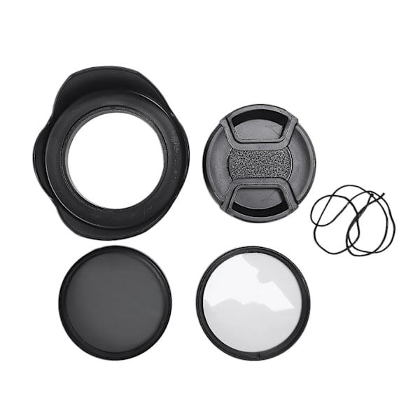 Cpl UV-filterkit 58mm til Canon Eos 700d 100d 600d 1200d objektivdæksel