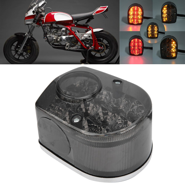 Led motorsykkel baklys bremselys blinklys passer til Monkey C50 Cub Xl80s Chaly Cf50 Cf70 Dax St70 St50 Ct70