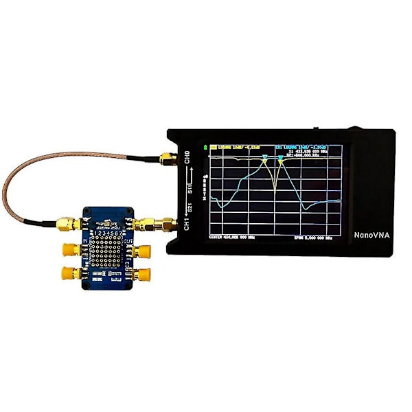 Nanovna Testboard Kit Vektorianalyysi Web Test Board Vna Rf Demo Set Työkalu