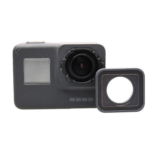 Uv Filter Lens Sidedørs Cover Protector Til Gopro Hero5/6/7 Sort/7 Hvid