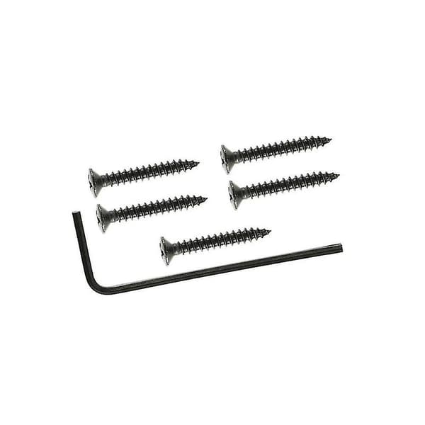 Elektrisk gitarr fast bro sträng bro steg tailpiece 78mm, svart