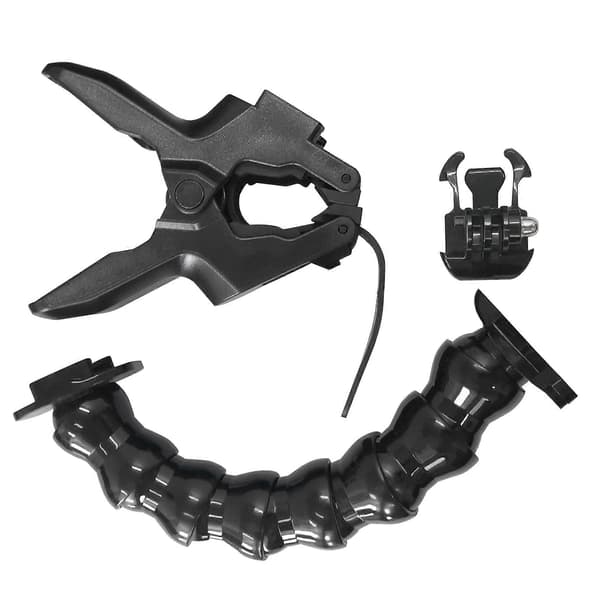 Jaws Flex Clamp Mount med fleksibel justerbar svanehals til Hero 8 7 Action Camera tilbehør