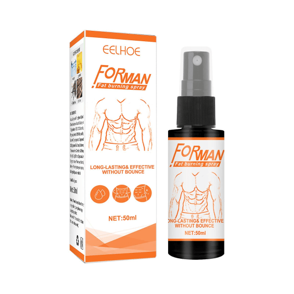 Gynecomastia Firming Spray styrker og stimulerer brystfedt og omdanner det til ren og elastisk muskel