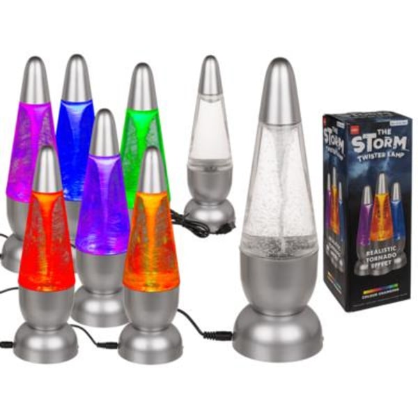 Storm Twister - Farveskiftende Lava Lampe