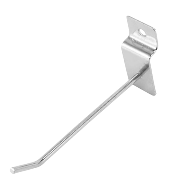 25 X Slatwall Enkelt Krog Pin Butik Display Montering Gaffel Hanger 100mm