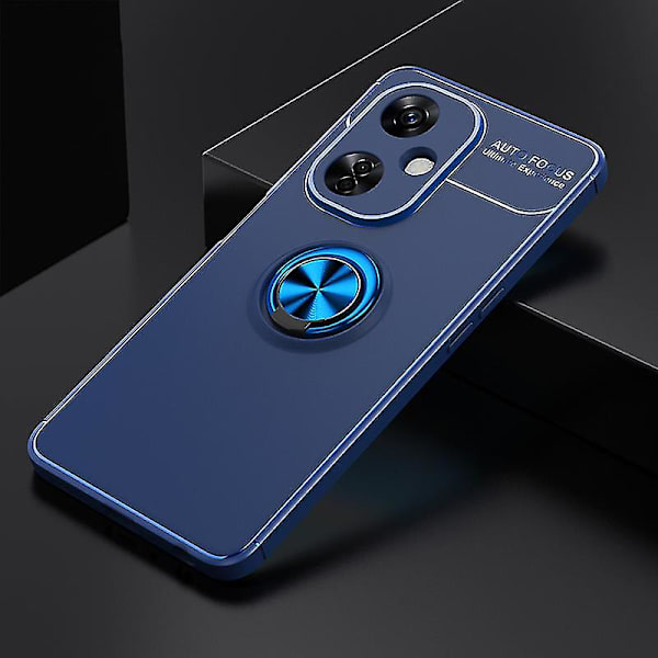 OnePlus Nord CE 3 Lite 5g / Nord N30 5g Tpu-puhelinkotelo, jossa jalusta ja putoamissuoja, rengaskiinnikkeellä Blue