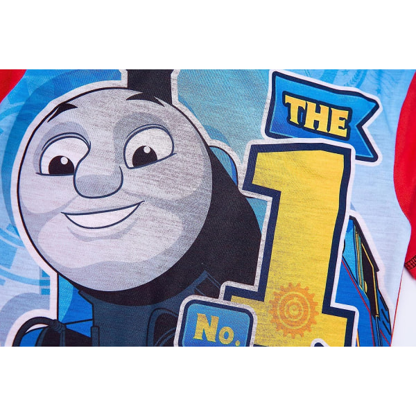 Thomas The Tank Engine Boys Short Pyjamas , Thomas The Tank Toddler Pjs Merchandise , Ålder 12 månader till 6 år gammal