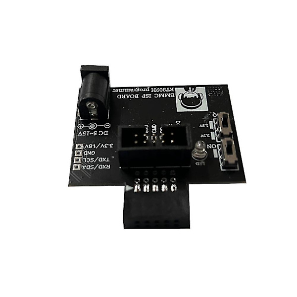 1 st Emmc Isp-kort för Rt809h-programmer Emmc-adapter 5-15v Snabb läs- och skrivhastighet Ca