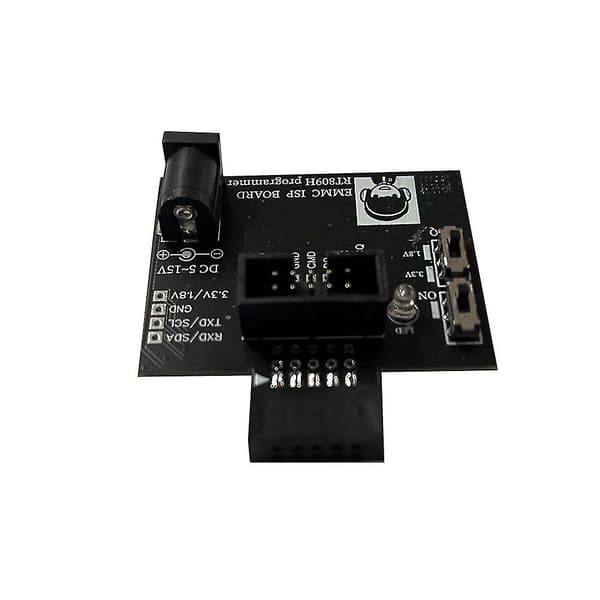 1 stk. Emmc Isp-kort til Rt809h-programmering Emmc-adapter 5-15v Hurtig læse- og skrivehastighed Ca