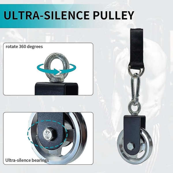 Aluminiumlegering Lat Pull Down Bar Gym Lat Pulldown Attachmen