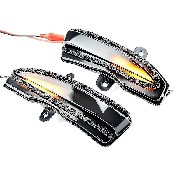 2 stk Dynamisk Blinklys LED Sidespejl Blinklys Sekventielt Lys Kompatibelt med Mazda Cx-3 Cx3 2016-2018 Cx-4 Cx4 Cx-5 Cx5 Ke