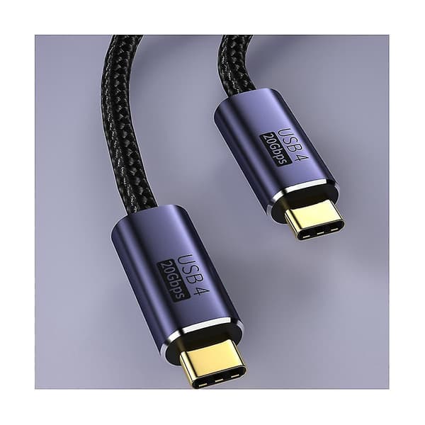 Usb 4 3 Kabel 100w 5a Snabbladdning Usb Typ C Till Typ C Kabel