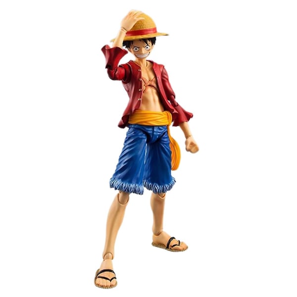 One Piece Monkey D. Luffy Action Figur Anime Samleobjekter Pvc-modell Leker Variabel action Dukker Fans Gave