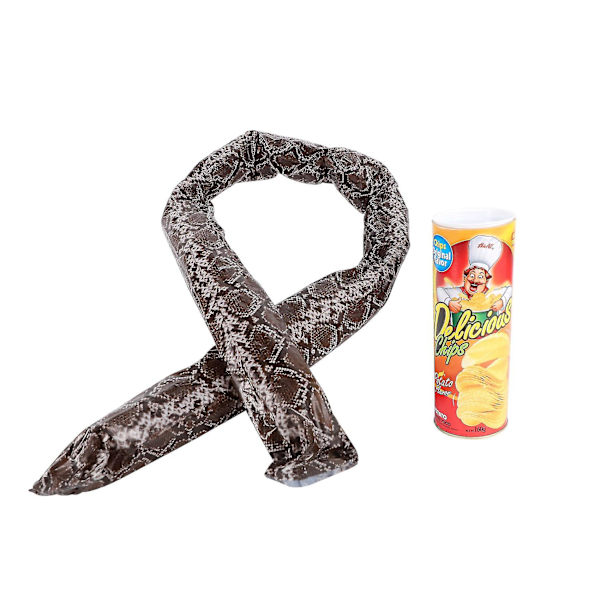 Potatis P Snake Kan Hoppa Orm Leksak April Dag Råtta Skämt I En Burklek