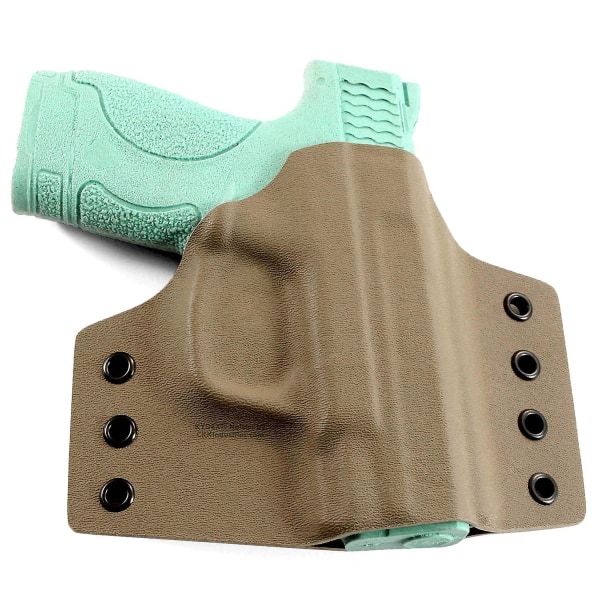 KYDEX Thermoform Plade - (P1 Tekstur) - (0,093 Tykkelse) - (8in x 12in) - (Flat Dark Earth Spring) - (2 Plader) - (til KYDEX Holster Fremstilling & Hobby)