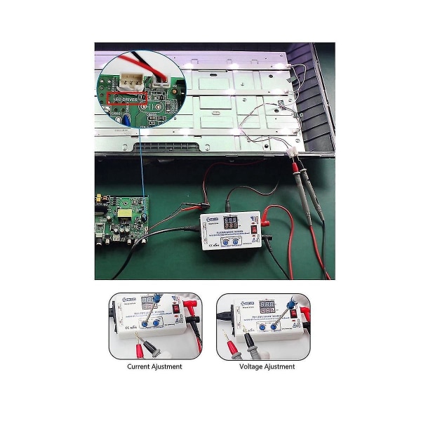 0-330v TV LED-bakgrunnslys tester spenning strøm justerbar smart-fit manuell konstantstrømdriver