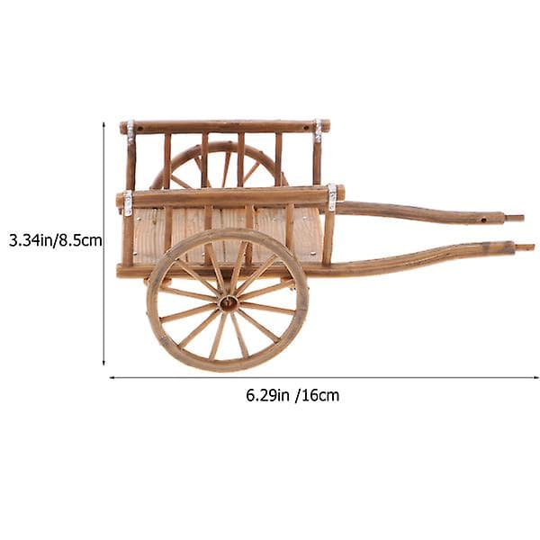 Miniatyrgårdsvognmodell, liten vognmodell, liten vogn