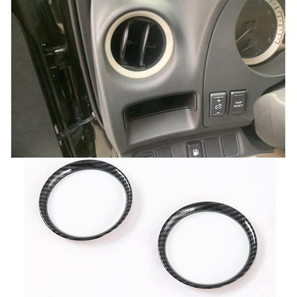 För Navara Np300 2015-2020 Kolfiber Abs Bil Luftkonditionering
