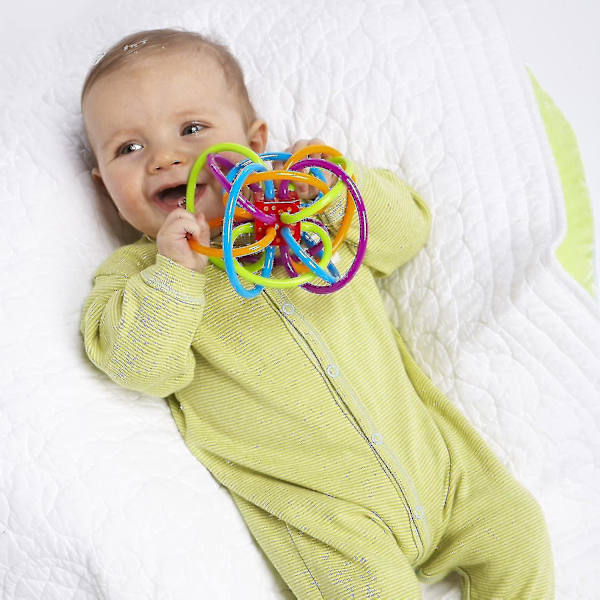 Manhattan Toys Winkle Rattle Og Sensoriske Tænder Legetøj, Baby