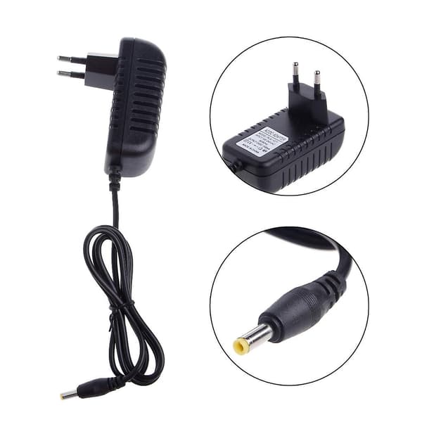 AC 100-240V til DC 12V 1.5A EU-plugg strømadapter