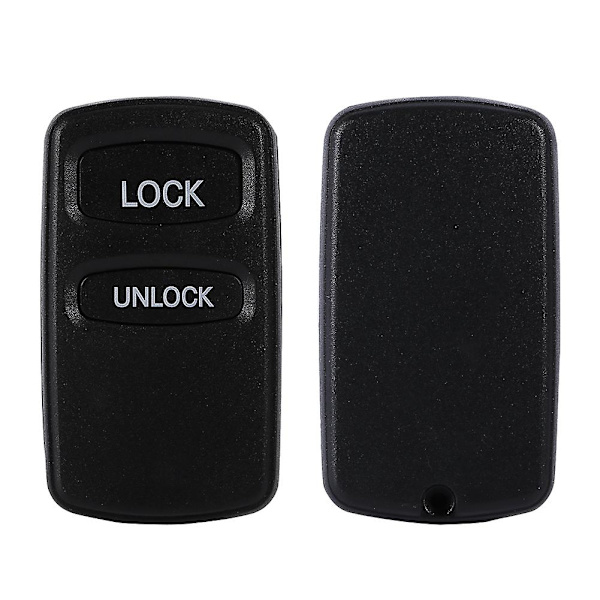 Fjernbetjening til bil med 2 knapper, nøgleskal, cover, etui til Mitsubishi Eclipse Lancer Outlander 2 knapper