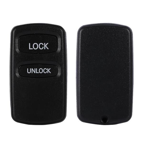 Fjernkontroll 2 knapper Auto Bilnøkkel Fob Shell Deksel Etui For Mitsubishi Eclipse Lancer Outlander 2btn
