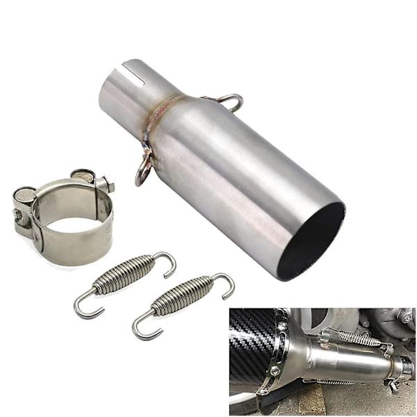 Motorsykkel eksosrør mellomledd rør slip-on escape for Mp3 125 08-14 Beverly 125 300 09-16 X10