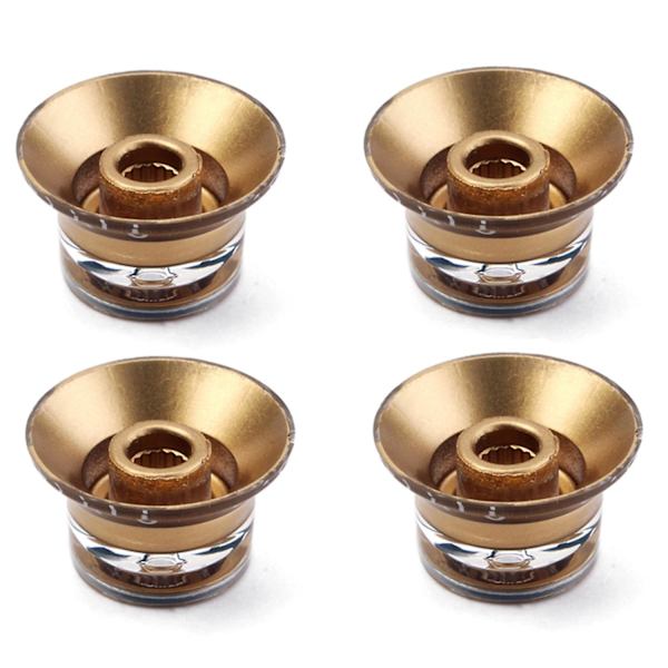4 stk. hastighedskontrolknapper 2 tone 2 volumen til Gibson Lp Sg guitar gyldne knapper guitar tilbehør