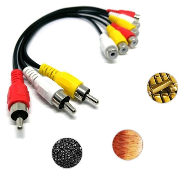 Rca-kabel hann til hunn, Rca-kabel