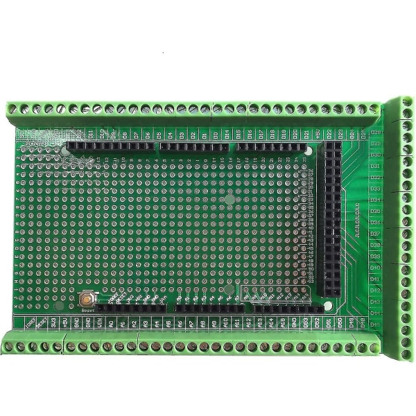 Prototype skrue/koblingsboks skjoldsæt til Arduino Mega 2560 R3 gør det selv 1 stk.
