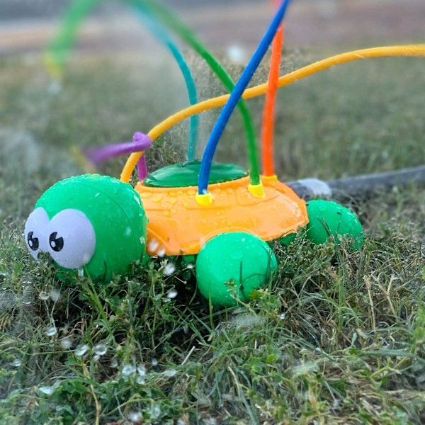 Leke sprutende skilpadde for barn utendørs vannspill moro sprinkler turtle