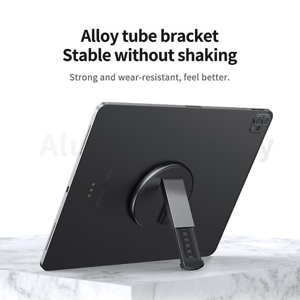 K3 Retractable Tablet Holder Stand Aluminiumlegering 360 Rotatable Extendable Tablet Table Kickstand