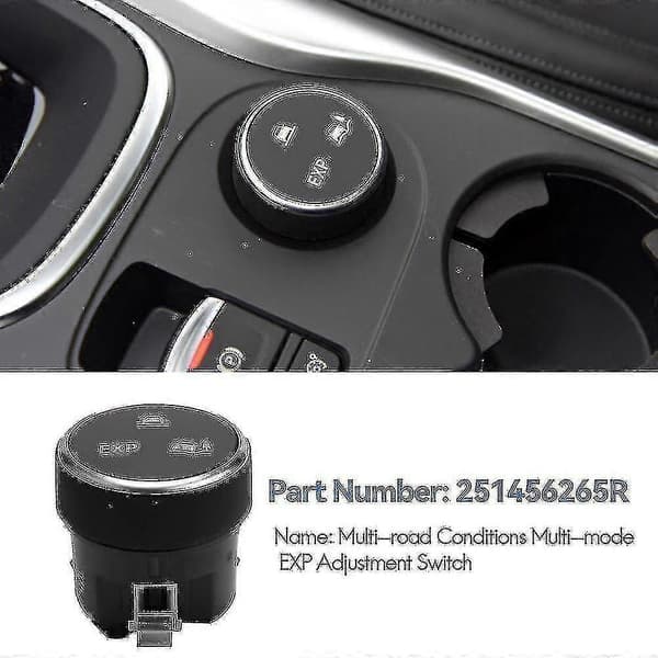 Multiroad Conditions Multimode Exp Justeringsswitch 251456265r Til Koleos Kadjar Captur