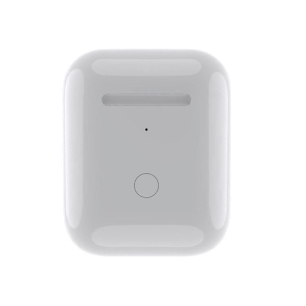 Trådlöst laddningsfodral för 1 2 laddningsfodral för Airpod 1/2 generation, stödjer Blueto