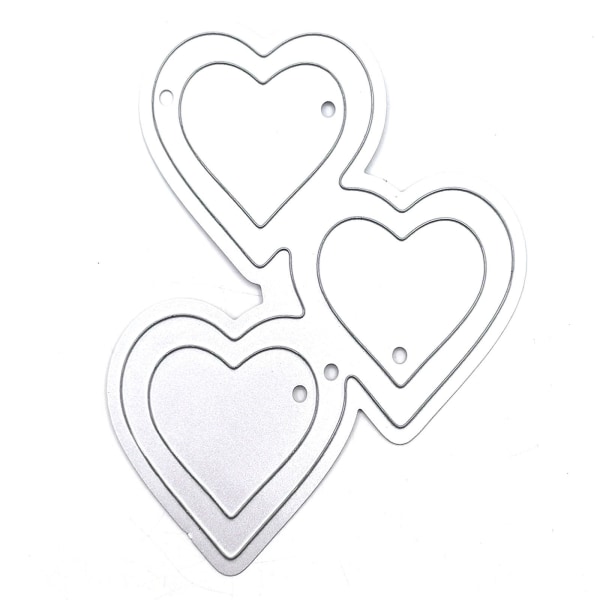 Love Heart Metal Die Cuts Stencil Blade Punch Stencils Die Embossing Template