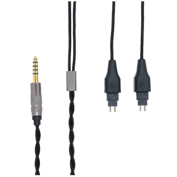 Hodetelefon 4,4 mm balansert kabel DIY-kabel for Sennheiser Hd58