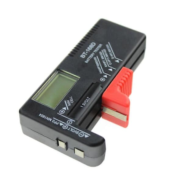 BT-168 PRO Digital Lithium Batterikapacitetstester Terningsformet belastningsanalysator Display Kontroller AAA AA Knapcelle Universaltest