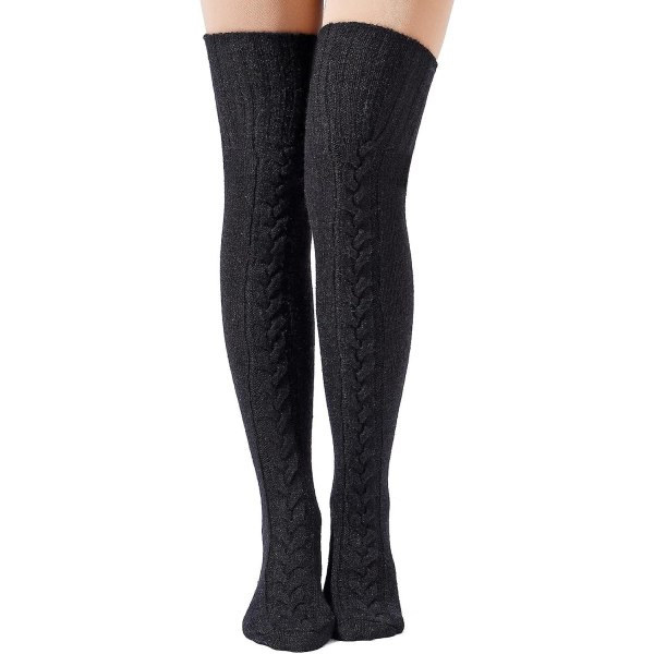 Wool Thigh High Socks Over The Knee Socks Thigh High Stockings Extra Long Boot