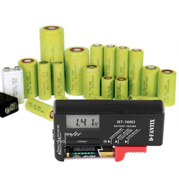 BT-168 PRO Digital Lithium Batterikapacitetstester Terningsformet belastningsanalysator Display Kontroller AAA AA Knapcelle Universaltest