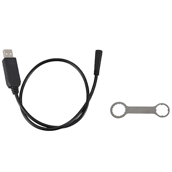 Ebike USB-ohjelmointikaapeli 8fun Bbs01 Bbs02 Bbs03 Keskimoottorille ja asennustyökaluavain Mid Motolle
