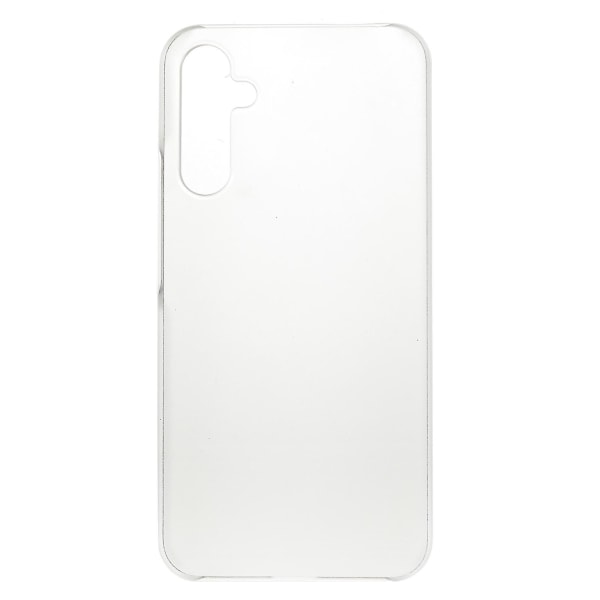 För Samsung Galaxy A34 5g Case Hårdplast Gummibelagd glansigt telefonskydd Cover Transparent