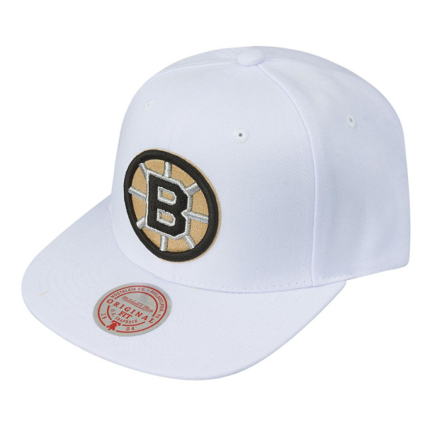 Mitchell & Ness Snapback Cap VINTERHVIT Boston Bruins