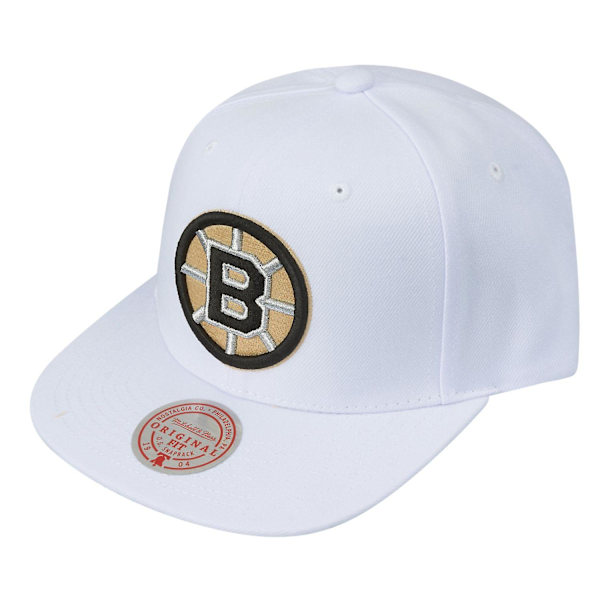 Mitchell & Ness Snapback Cap VINTERVIT Boston Bruins