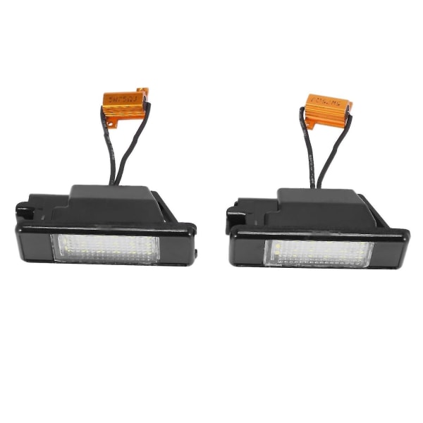 2 stk Led nummer skiltlys for Sprinter(w906)(2006-2016)vito(w639)(2003-2015)viano(w639)(2